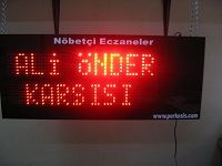 Online Eczane Nöbet Led Levhaları