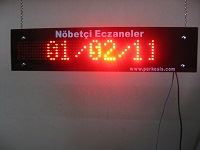 Offline Eczane Nöbet Led Ekranlar